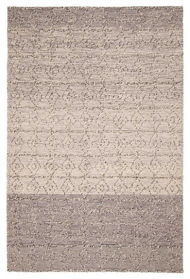 Indian Sienna 6'1" x 9'3" Braid weave Wool Rug 
