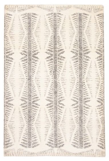Indian Tangier 5'3" x 7'10" Hand-knotted Wool Rug 