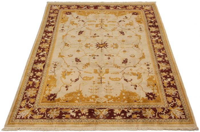 Tapis peshawar oushak 6'0" x 9'0" en laine