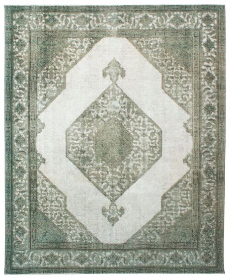 Persian Style 9'7" x 12'0" Hand-knotted Wool Rug 