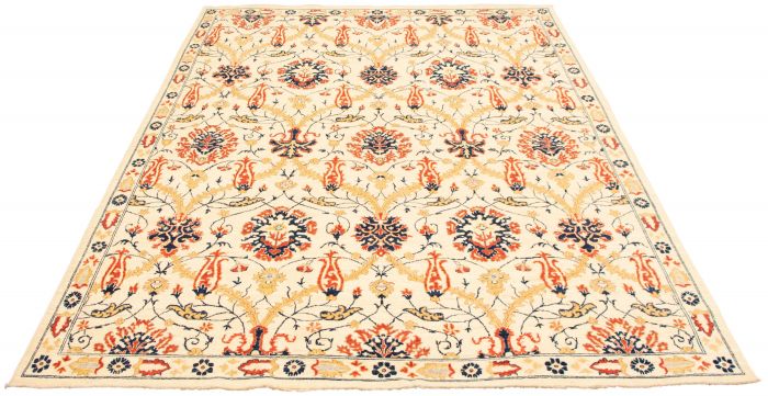 Afghan Aryana 8'11" x 11'11" Hand-knotted Wool Rug 