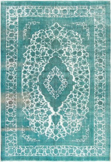 Turkish Color Transition 9'4" x 13'10" Hand-knotted Wool Rug 