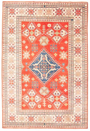 Afghan Finest Ghazni 8'0" x 11'11" Hand-knotted Wool Rug 