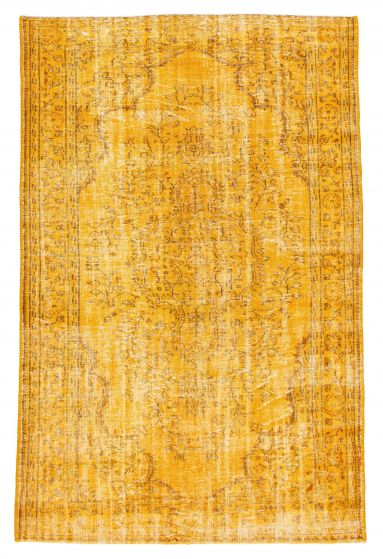 Turkish Color Transition 6'6" x 9'11" Hand-knotted Wool Rug 