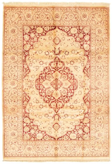 Pakistani Pako Persian 18 Of 20 6'1" x 9'1" Hand-knotted Wool Rug 