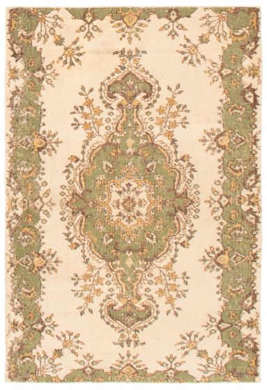Tapis antalya vintage 3'11" x 6'1" en laine