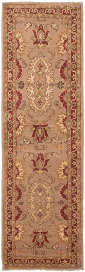 Afghan Chobi Finest 2'7" x 8'5" Hand-knotted Wool Rug 