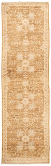 Pakistani 18 Of 20 Pak Finest Oushak 2'9" x 11'7" Hand-knotted Wool Rug 