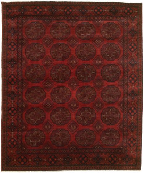 Afghan Finest Khal Mohammadi 5'0" x 6'2" Hand-knotted Wool Rug 