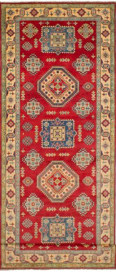Afghan Finest Ghazni 4'11" x 16'4" Hand-knotted Wool Rug 