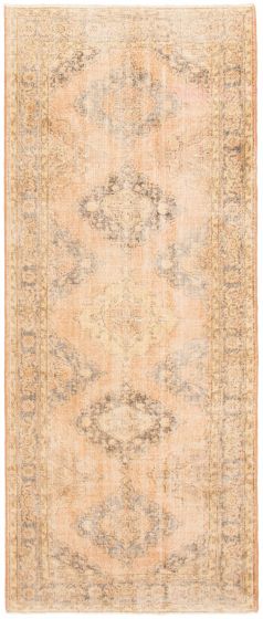 Turkish Anadol Vintage 4'11" x 12'5" Hand-knotted Wool Rug 