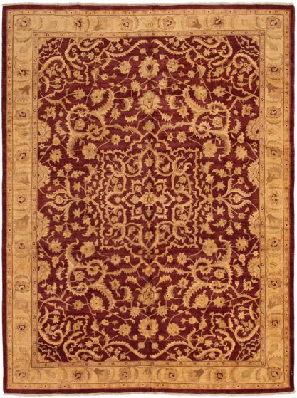 Afghan Chobi Finest 9'9" x 13'1" Hand-knotted Wool Rug 