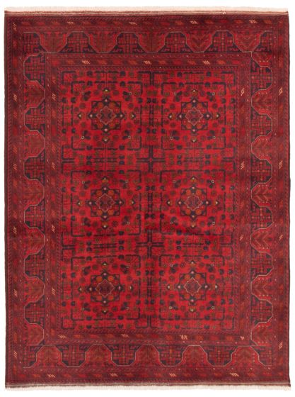 Afghan Finest Khal Mohammadi 5'1" x 6'8" Hand-knotted Wool Rug 