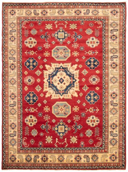 Afghan Finest Ghazni 10'0" x 13'6" Hand-knotted Wool Rug 