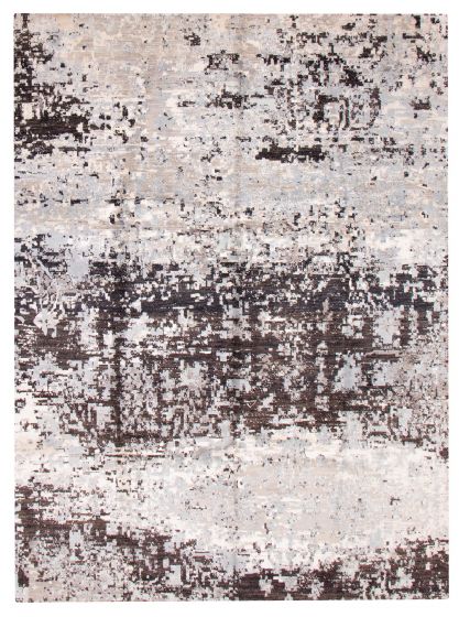 Indian Legacy 8'1" x 10'11" Hand-knotted Silk, Wool Rug 