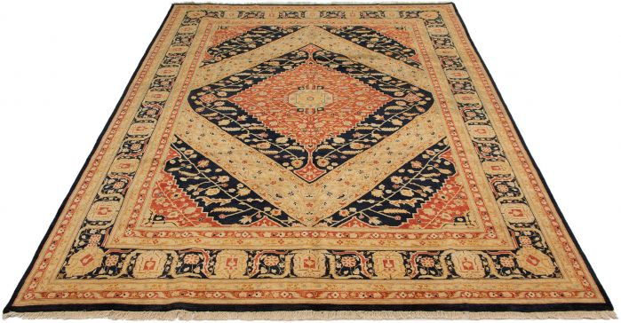 Pakistani Pako Persian 18 Of 20 8'10" x 12'1" Hand-knotted Wool Rug 