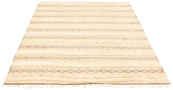 Pakistani Marrakech 8'0" x 9'9" Hand-knotted Wool Rug 