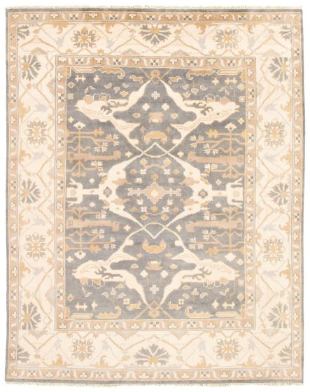 Tapis oushak royal 8'0" x 9'10" en laine