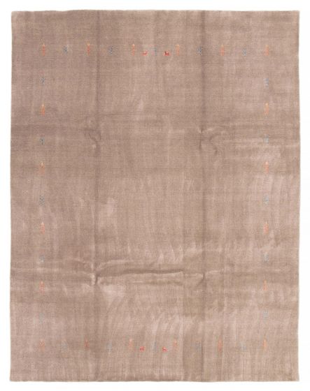Indo Gabbeh 9'1" x 11'5" Hand Loomed Wool Rug 