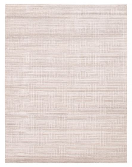 Indo Gabbeh 7'8" x 10'0" Hand Loomed Wool Rug 
