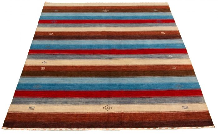 Indo Gabbeh 6'0" x 9'0" Hand-knotted Wool Rug 