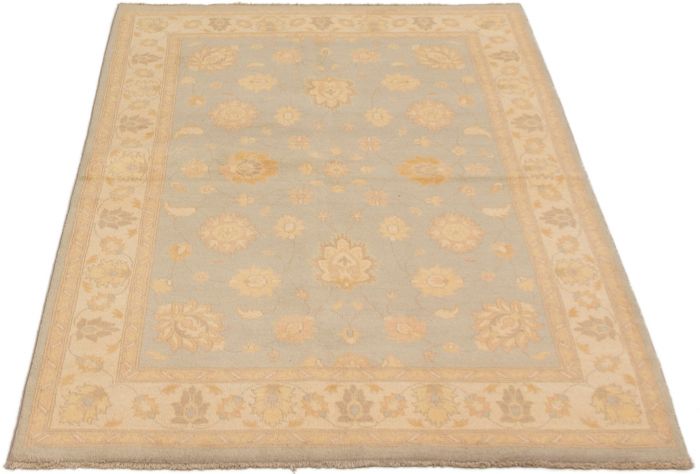 Pakistani Peshawar Oushak 5'0" x 8'1" Hand-knotted Wool Rug 