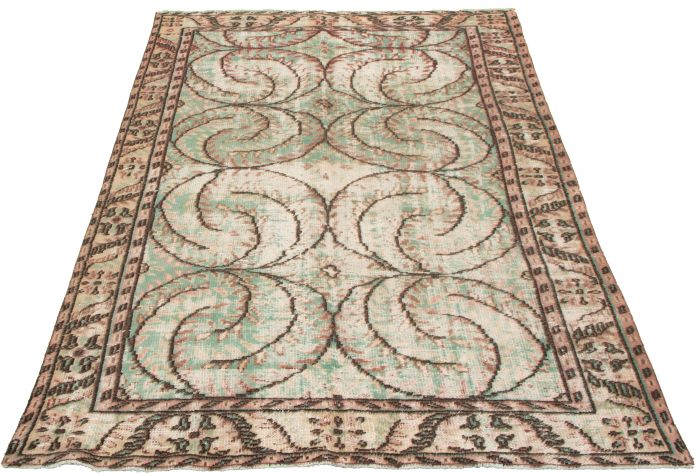 Tapis melis vintage 6'4" x 9'7" en laine