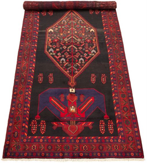 Persian Style 5'0" x 12'0" Hand-knotted Wool Rug 