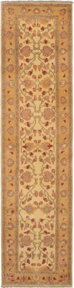 Afghan Chobi Finest 2'8" x 10'6" Hand-knotted Wool Rug 