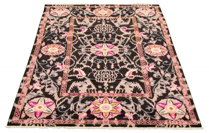 Pakistani Lahore Finest Collection 9'1" x 12'4" Hand-knotted Wool Rug 