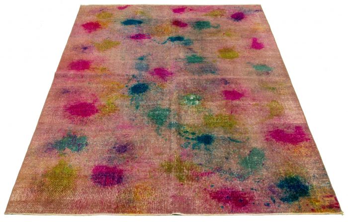 Turkish Color Transition 6'4" x 9'5" Hand-knotted Wool Rug 