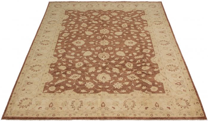 Afghan Chobi Finest 10'1" x 13'4" Hand-knotted Wool Rug 
