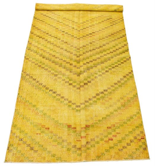 Tapis melis vintage 5'3" x 10'8" en laine