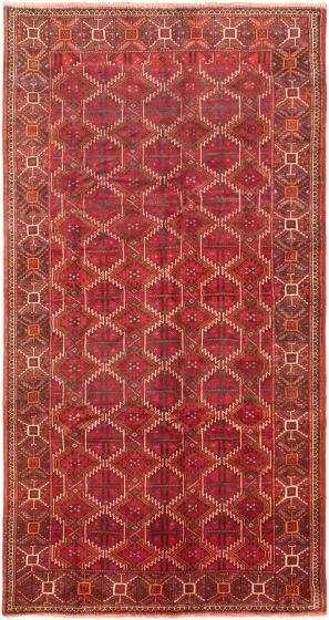 Persian Style 5'3" x 10'1" Hand-knotted Wool Rug 