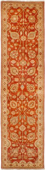 Afghan Chobi Finest 2'6" x 9'10" Hand-knotted Wool Rug 
