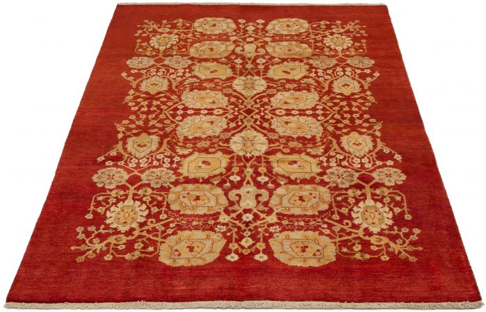Pakistani Pako Persian 18 Of 20 6'0" x 8'6" Hand-knotted Wool Rug 