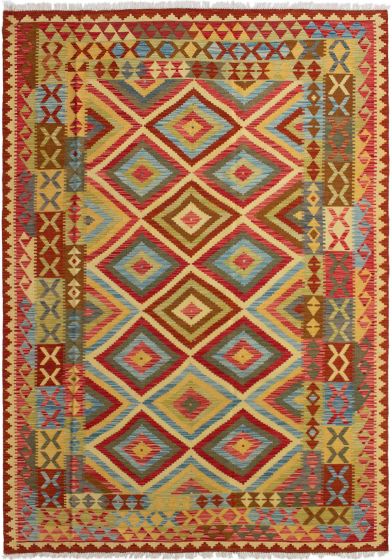 Kilim sivas 6'9" x 9'7" en laine