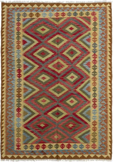 Kilim sivas 5'4" x 8'5" en laine