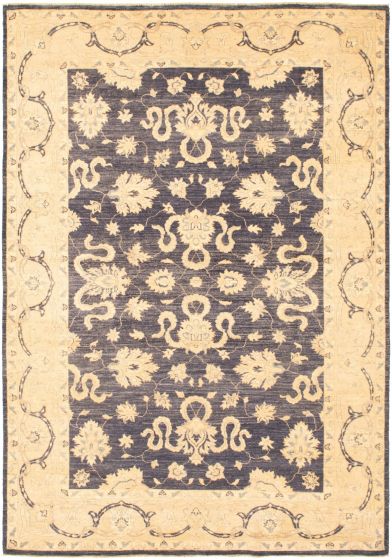 Tapis peshawar oushak 6'3" x 9'1" en laine