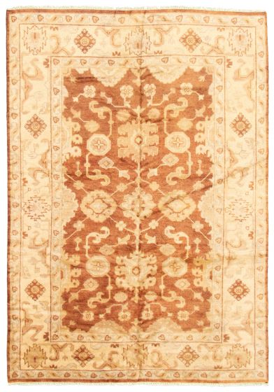 Indian Finest Agra Jaipur 6'2" x 8'10" Hand-knotted Wool Rug 