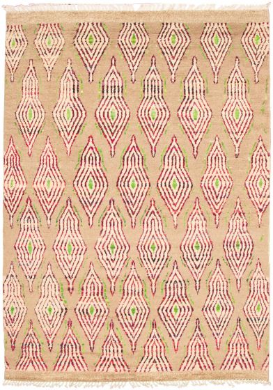 Pakistani Pak Finest Marrakesh 8'11" x 12'6" Hand-knotted Wool Rug 