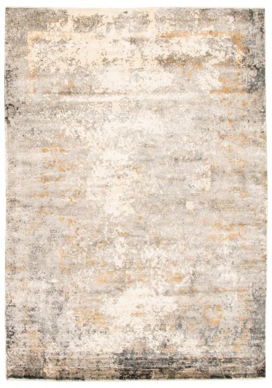 Indian Galleria 5'4" x 7'8" Hand Loomed Viscose Rug 