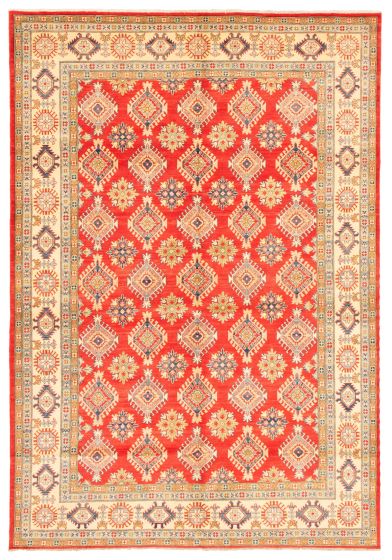 Afghan Finest Ghazni 8'4" x 12'3" Hand-knotted Wool Rug 