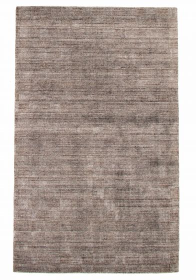 Indian Ananda 5'0" x 8'0" Hand Loomed Wool Rug 
