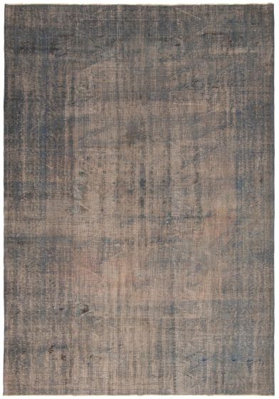 Turkish Color Transition 7'0" x 10'3" Hand-knotted Wool Rug 