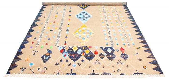 Pakistani Marrakech 9'11" x 14'6" Hand-knotted Wool Rug 