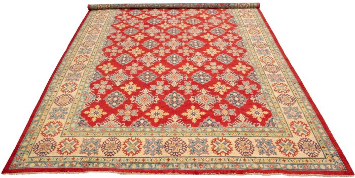Afghan Finest Ghazni 9'11" x 14'0" Hand-knotted Wool Rug 