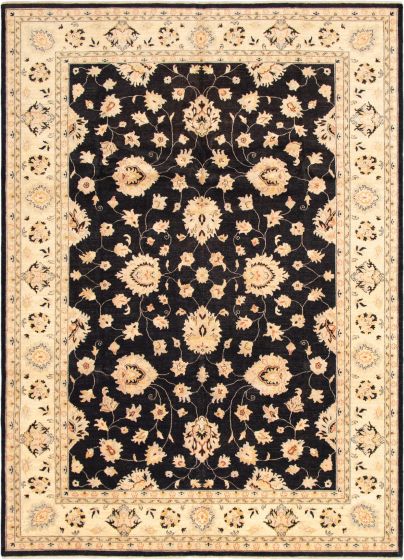 Pakistani Peshawar Oushak 10'0" x 13'10" Hand-knotted Wool Rug 