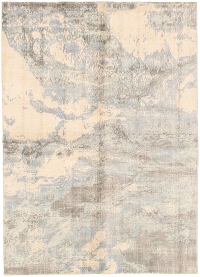 Indian Galleria 5'1" x 7'8" Hand Loomed Viscose Rug 