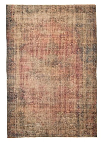 Tapis surteint coloré 5'10" x 8'8" en laine